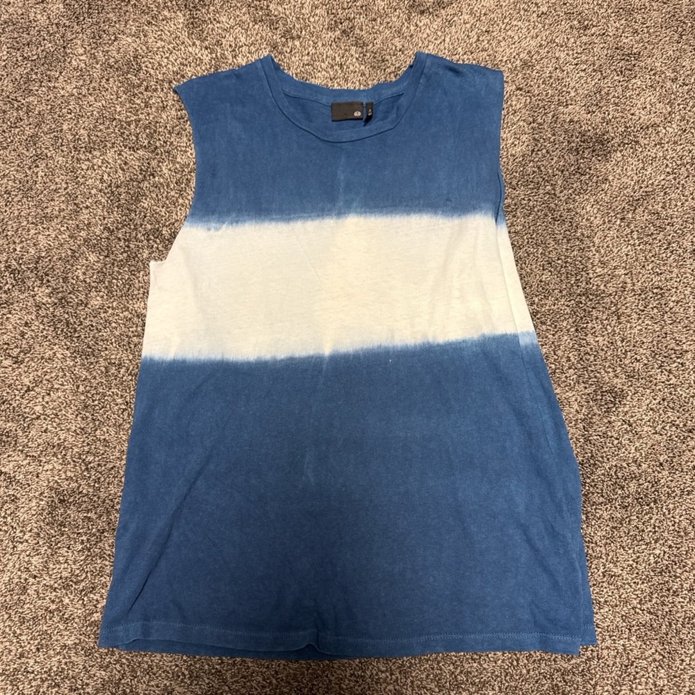 Ag Adriano Goldschmied Blue T-Shirt